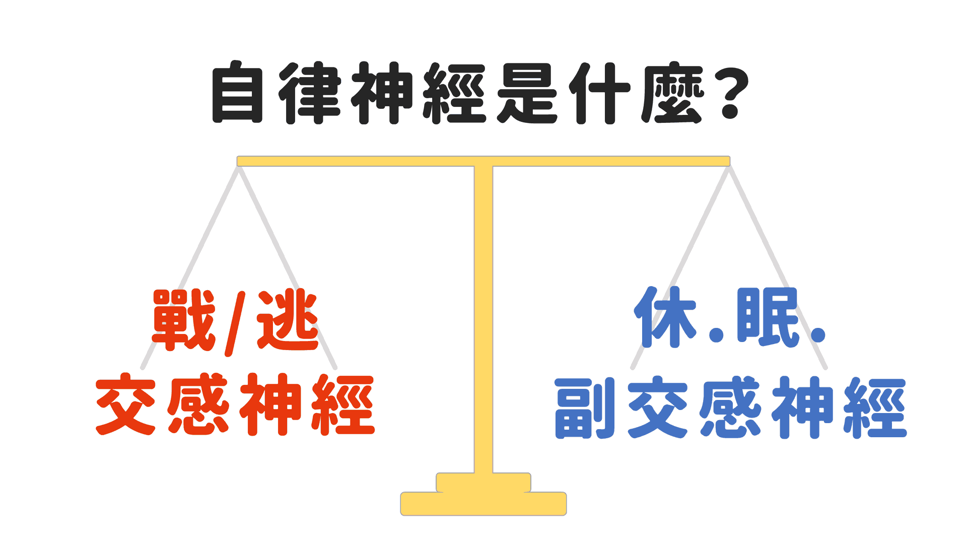 Read more about the article 4步驟啟動副交感神經